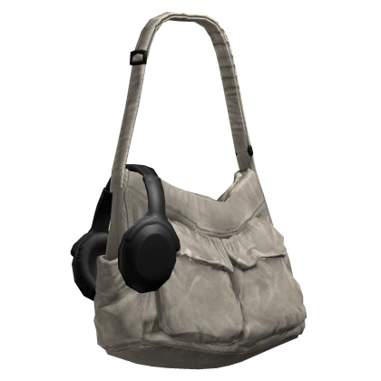 Side Bag With Headphones 3.0 Beige