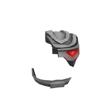Silver Cyborg Face Gear