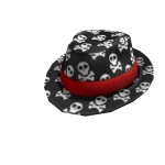 Skull and Crossbones Fedora