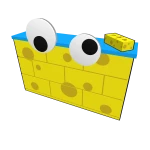 Sponge Kubrick Wall