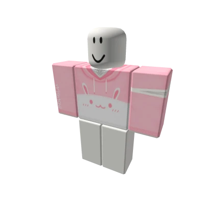 🐰🌸𝓢𝔀𝓮𝓮𝓽💗✨ Pink Bunny Hoodie