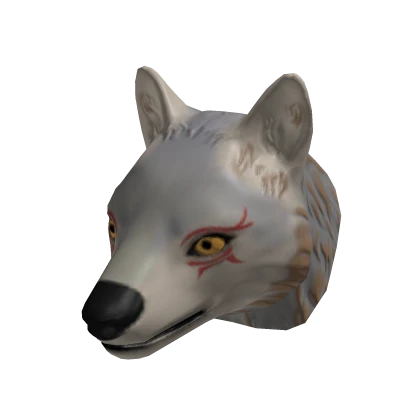 Tribal Wolf - Head