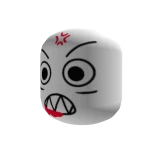 Vengefully Angry Face