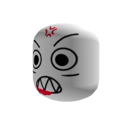 Vengefully Angry Face
