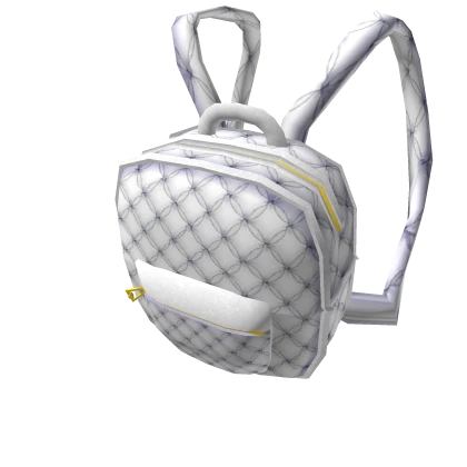 White Luxury Backpack