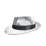 White Sparkle Time Fedora