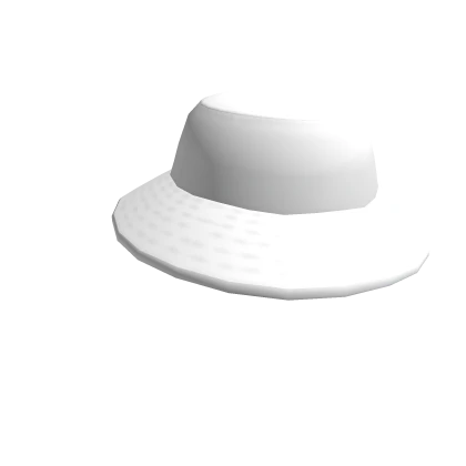 White Trendy Hat