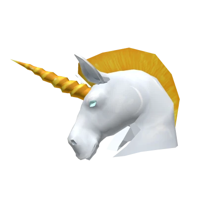 White Unicorn Helm