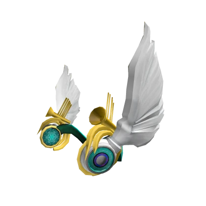 Winged Headphones of Beautiful Music