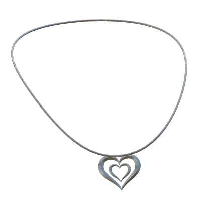 Y2K Heart Necklace