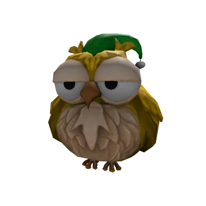 Yellow Sleepy Owl